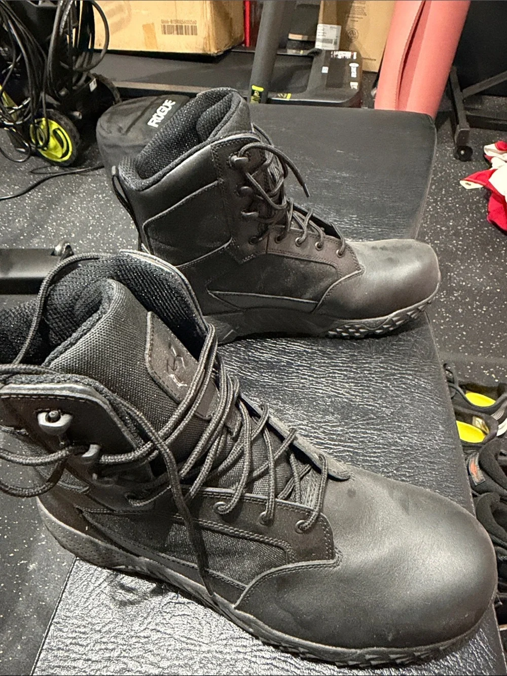 Under Armour Black Men's Tactical Work Boots